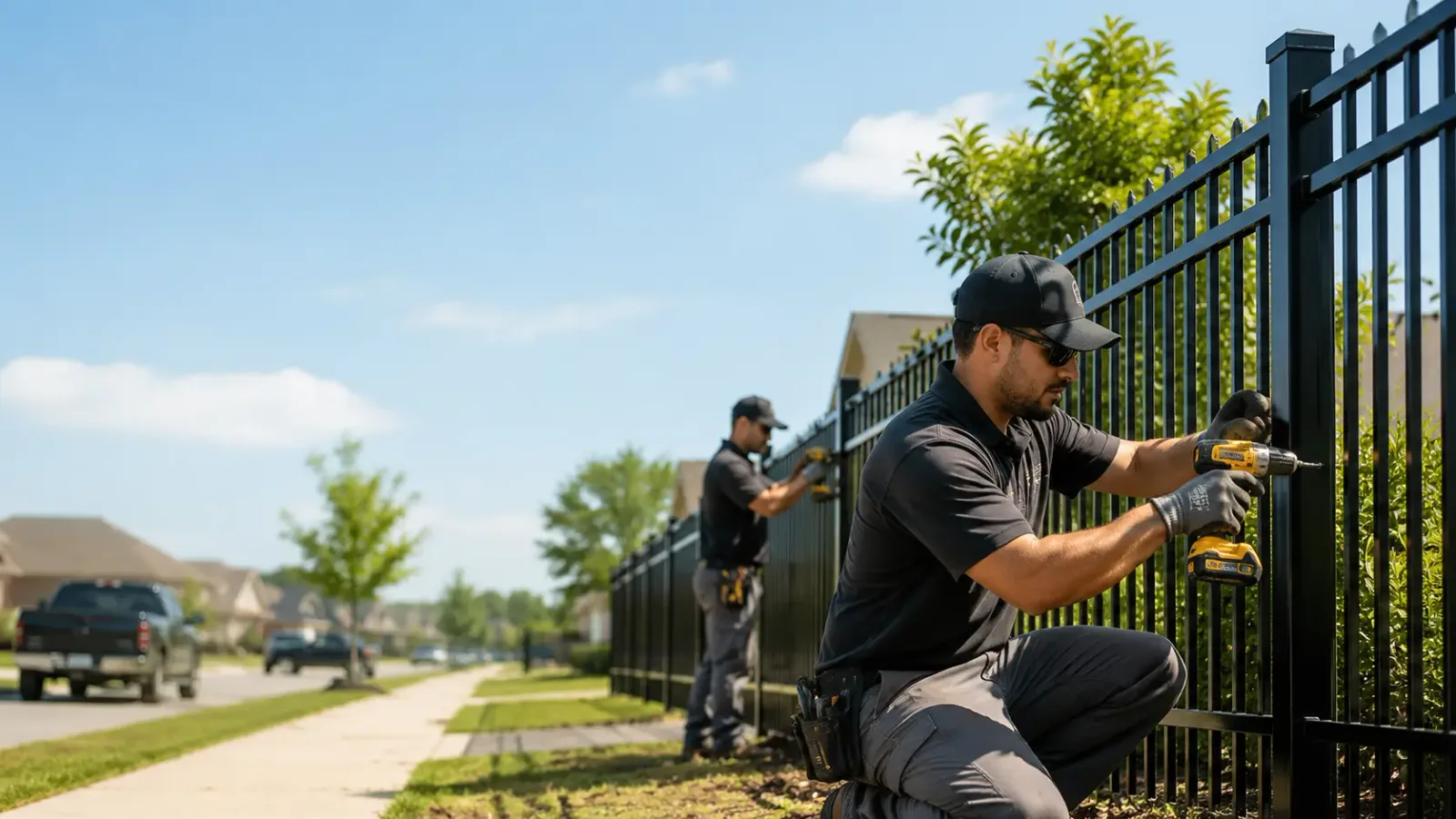 Metal Fence Installation in Saint Clair, MN